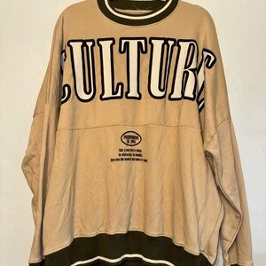 Beige Crewneck Sweater